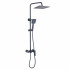 BOND B02-9788 Ручной душ черный матовый 100мм BOND B02-9788 Ручной душ черный матовый 100мм