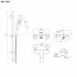 BOND Куб B03-5288 Душевой комплект 2х1 черный матовый BOND Куб B03-5288 Душевой комплект 2х1 черный матовый