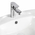 BOND Куб T05805-S15590 Тумба c раковиной подвесная с белой столешницей BOND Куб T05805-S15590 Тумба c раковиной подвесная с белой столешницей