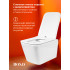 BOND F04-10 Унитаз подвесной безободковый с сиденьем с микролифтом BOND F04-10 Унитаз подвесной безободковый с сиденьем с микролифтом